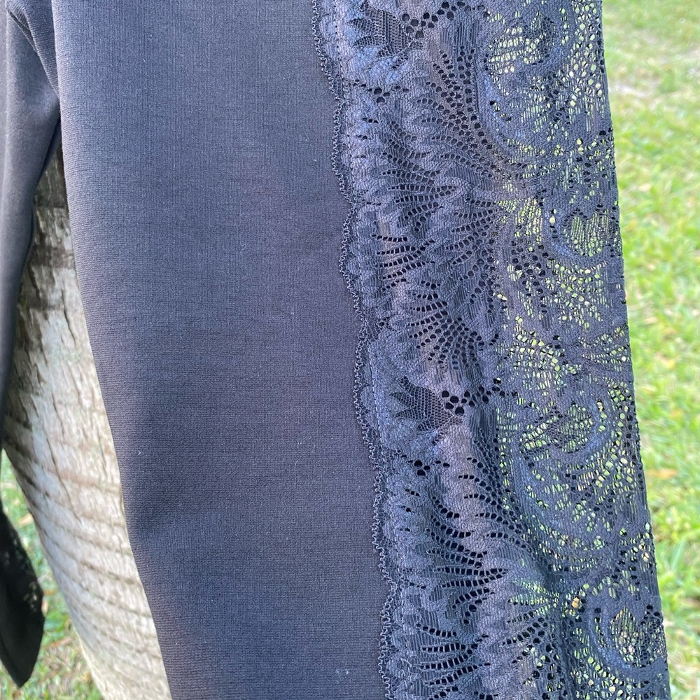 Black Lace RARE Lace Leggings - Picture 12 of 14
